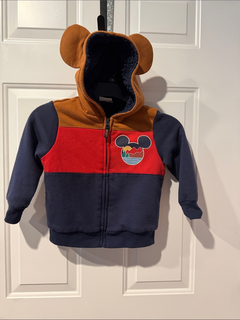 Disney Junior Mickey Mouse Hoodie Toddler Size 4T
